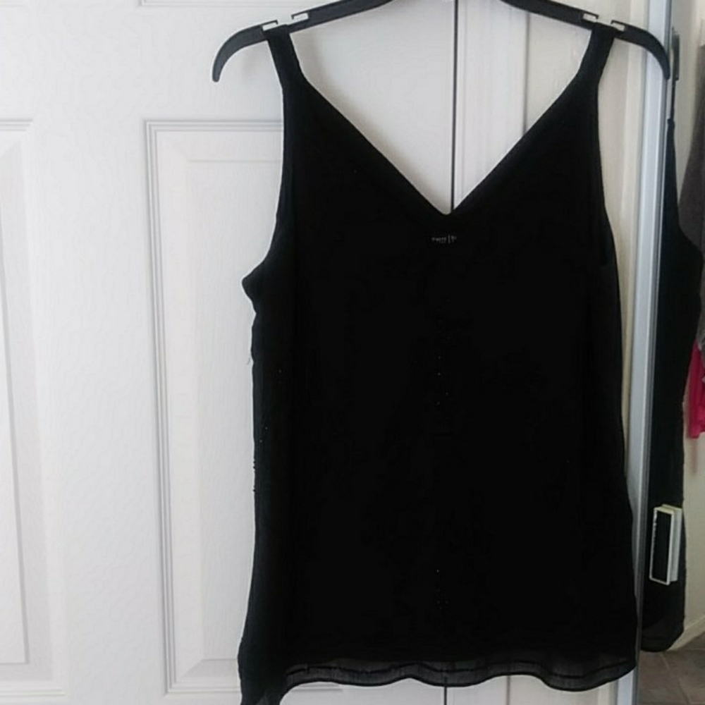 Embellished dressie tank top